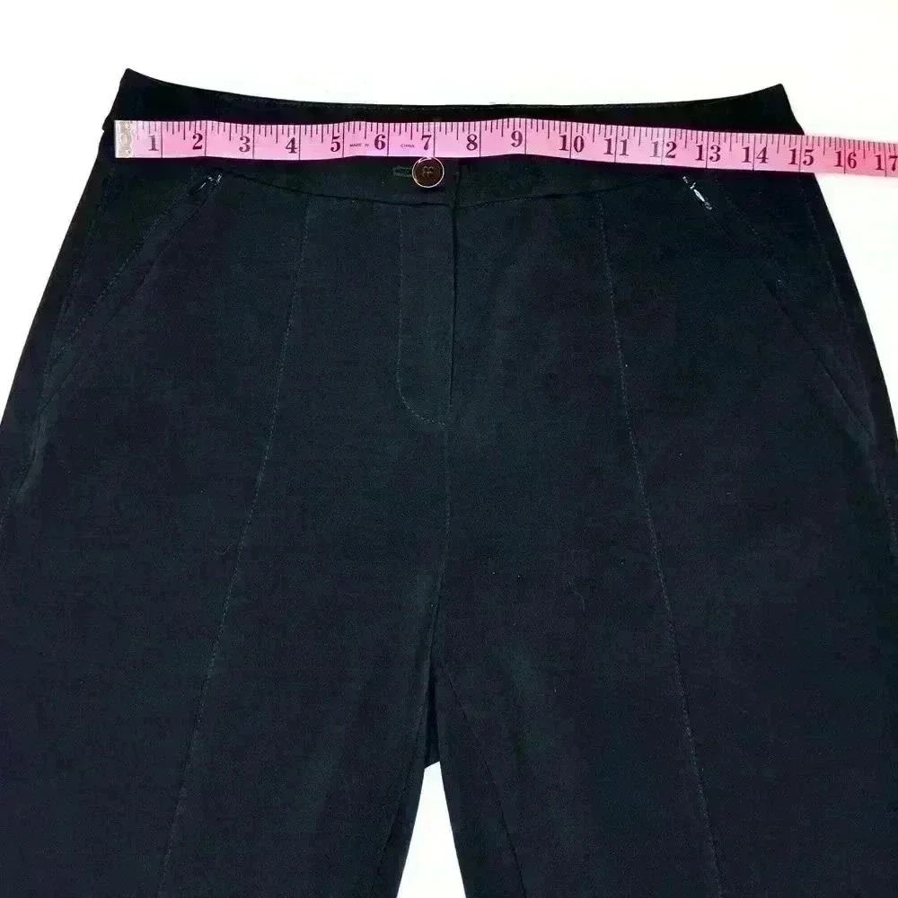 White House Black Market Womens The Slim Ankle Pants Size 2 Black - Picture 7 of 10